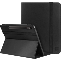 Rosso Element PU Θήκη Samsung Galaxy Tab S10 Lite 10.9" / S10 FE 10.9" / S9 FE 10.9" / S9 11" με Υποδοχή για Γραφίδα - Black (8719246415524)
