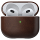 Nomad Modern Leather Case - Δερμάτινη Θήκη για Apple AirPods 3rd Gen - Rustic Brown (NM01001485)
