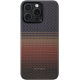 Pitaka Fusion Weaving MagEZ Case 5 - MagSafe Θήκη Aramid Fiber Body - Apple iPhone 15 Pro Max - 0.75mm - 1500D - Sunset (KI1501SUM)