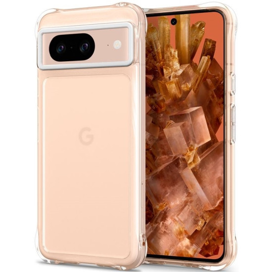 Spigen Cyrill UltraSheer - Ημιδιάφανη Θήκη Σιλικόνης με Λουράκι Χειρός - Google Pixel 8 - Matte Clear (ACS06308)