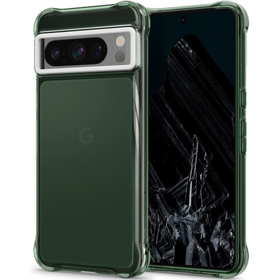 Spigen Cyrill UltraSheer - Ημιδιάφανη Θήκη Σιλικόνης με Λουράκι Χειρός - Google Pixel 8 Pro - Kale (ACS06344)
