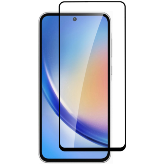 Αντιχαρακτικό Γυαλί Οθόνης - Samsung Galaxy A35 / A55 - Vivid Full Face Tempered Glass - Black (VITEMP367BK)