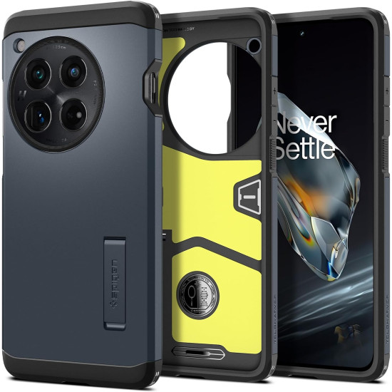 Ανθεκτική Σκληρή Θήκη - OnePlus 12 - Spigen Tough Armor - Metal Slate (ACS07377)