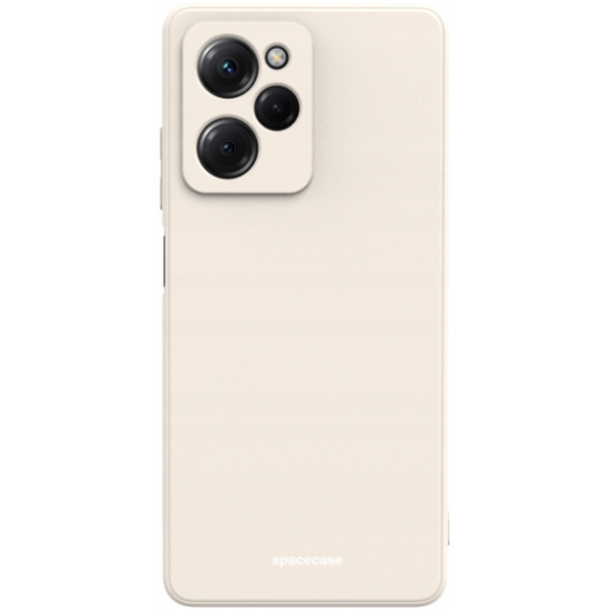 Spacecase Silicone Case - Θήκη Σιλικόνης Xiaomi Poco X5 Pro - Bone (5905123475245)