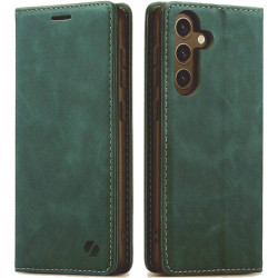 Θήκη Πορτοφόλι - Samsung Galaxy S24 - Spacecase Wallet - Green (5905719106379)