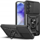 Ανθεκτική Θήκη με Κάλυμμα για την Κάμερα & Μεταλλικό Ring Holder - Samsung Galaxy A55 - Tech-Protect Camshield Pro - Black (5906203692224)