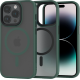 Spacecase Hybrid MagSafe - Σκληρή Ημιδιάφανη Θήκη MagSafe - Apple iPhone 14 Pro - Dark Green (5905719103019)