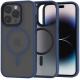 Spacecase Hybrid MagSafe - Σκληρή Ημιδιάφανη Θήκη MagSafe - Apple iPhone 14 Pro - Dark Blue (5905719103002)