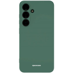 Θήκη Σιλικόνης - Samsung Galaxy S24 - Spacecase Silicone Case - Dark Green (5905719106515)