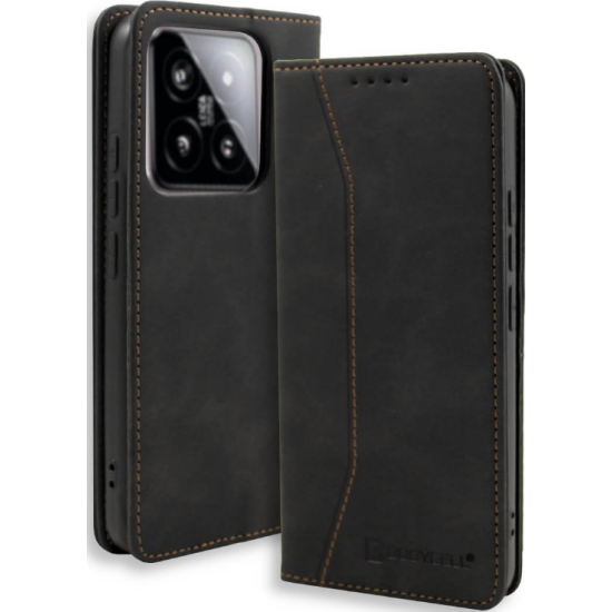 Θήκη Πορτοφόλι - Xiaomi 14 Pro - Bodycell Book Case - Black (5206015073335)