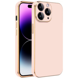 Bodycell Gold Plated - Θήκη Σιλικόνης Apple iPhone 11 Pro - Pink (5206015070587)