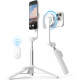 Elago Magnetic Selfie Stick - Βάση MagSafe / Ασύρματο Bluetooth Selfie Stick / Τρίποδο με Τηλεχειριστήριο - White (EMSSTICK-WH)