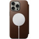 Θήκη iPhone 15 Pro Max Nomad Modern Leather Folio Δερμάτινο Πορτοφόλι με MagSafe - Brown (NM01633785)
