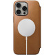 Θήκη iPhone 15 Pro Max Nomad Modern Leather Folio Δερμάτινο Πορτοφόλι με MagSafe - English Tan (NM01634485)