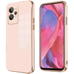 Bodycell Gold Plated - Θήκη Σιλικόνης Realme GT2 Pro - Pink (5206015070884)