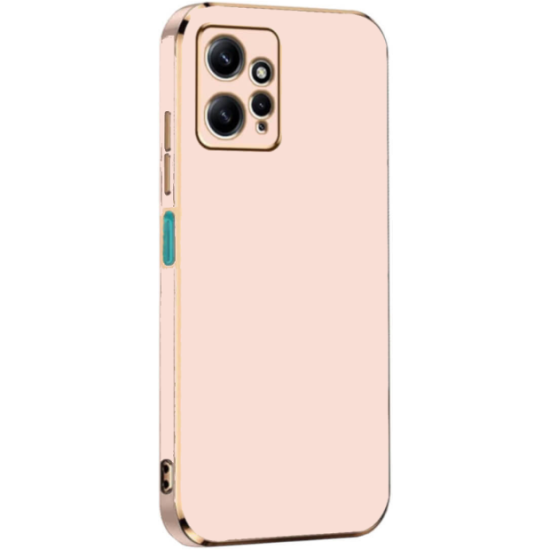 Bodycell Gold Plated - Θήκη Σιλικόνης Xiaomi Redmi Note 12 4G - Pink (5206015071683)