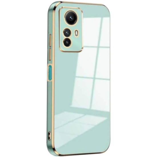 Bodycell Gold Plated - Θήκη Σιλικόνης Xiaomi Redmi Note 12S - Mint Green (5206015071836)