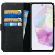 Δερμάτινη Θήκη Πορτοφόλι - Samsung Galaxy A35 - Rosso Deluxe - Black (8719246438349)