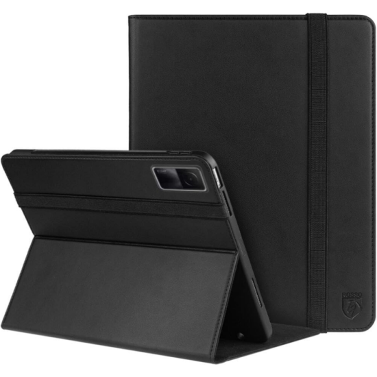 Rosso Element PU Θήκη Xiaomi Redmi Pad SE 11.0'' με Υποδοχή για Γραφίδα - Black (8719246427527)