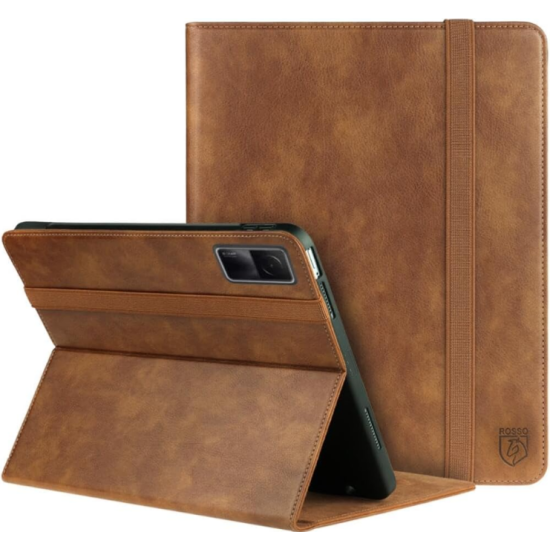 Rosso Element PU Θήκη Xiaomi Redmi Pad SE 11.0'' με Υποδοχή για Γραφίδα - Brown (8719246427510)