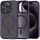 Spacecase Hybrid MagSafe - Σκληρή Ημιδιάφανη Θήκη MagSafe - Apple iPhone 15 Pro - Purple (5905719103224)