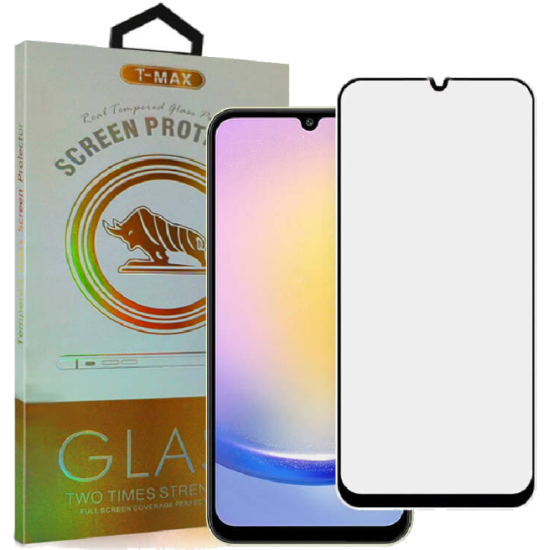 T-Max Premium 3D Tempered Glass Full Glue Fluid Despensing - Αντιχαρακτικό Γυαλί Οθόνης Samsung Galaxy A25 - Black (5206015011153)