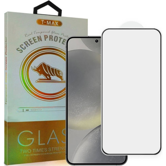 Αντιχαρακτικό Γυαλί Οθόνης - Samsung Galaxy S24 - T-Max Premium 3D Tempered Glass Full Glue Fluid Despensing - Black (5206015012747)