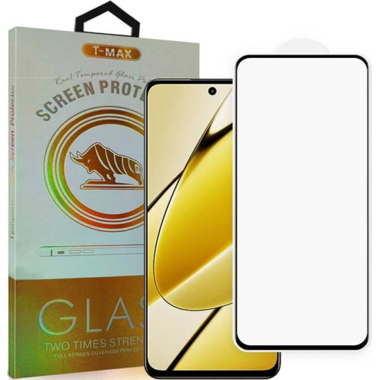 T-Max Premium 3D Tempered Glass Full Glue Fluid Despensing - Αντιχαρακτικό Γυαλί Οθόνης Realme 11 5G - Black (5206015011177)