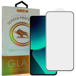 T-Max Premium 3D Tempered Glass Full Glue Fluid Despensing - Αντιχαρακτικό Γυαλί Οθόνης Xiaomi 13T - Black (5206015011139)
