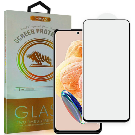 T-Max Premium 3D Tempered Glass Full Glue Fluid Despensing - Αντιχαρακτικό Γυαλί Οθόνης Xiaomi Redmi Note 12 Pro 4G - Black (5206015014536)