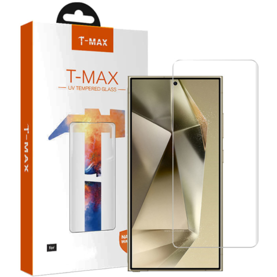 Tempered Glass Σύστημα Προστασίας Οθόνης - Samsung Galaxy S24 Ultra - T-MAX Liquid Full Glue 3D (5206015004889)