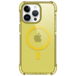 Prodigee Safetee Neo + Mag - Σκληρή Ανθεκτική Ημιδιάφανη Θήκη MagSafe - Apple iPhone 15 Pro Max - Lemon (IPH15P-6.7-NEOM-LMN)