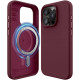 Elago Magnetic Silicone Case - Premium MagSafe Θήκη Σιλικόνης - Apple iPhone 15 Pro - Burgundy (ES15MSSC61PRO-BGD)
