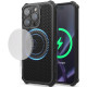 Elago Magnetic Armor - Ανθεκτική MagSafe Θήκη Σιλικόνης - Apple iPhone 15 Pro - Black (ES15MSAM61PRO-BK)