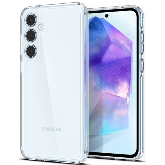 Σκληρή Θήκη - Samsung Galaxy A55 - Spigen Ultra Hybrid - Crystal Clear (ACS07528)
