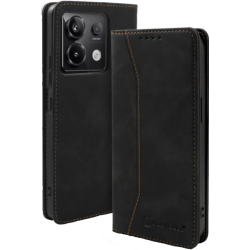 Θήκη Πορτοφόλι - Xiaomi Redmi Note 13 Pro 5G / Poco X6 - Bodycell Book Case - Black (5206015073625)