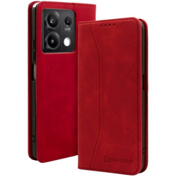 Θήκη Πορτοφόλι - Xiaomi Redmi Note 13 5G - Bodycell Book Case - Red (5206015073618)