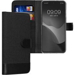 KWmobile Θήκη - Πορτοφόλι Motorola Moto G73 - Anthracite / Black (60833.73)