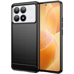 Θήκη Σιλικόνης - Xiaomi Poco X6 Pro - Spacecase Carbon - Black (5905719107703)