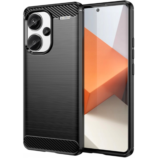 Θήκη Σιλικόνης - Xiaomi Redmi Note 13 Pro Plus - Spacecase Carbon - Black (5905719109080)