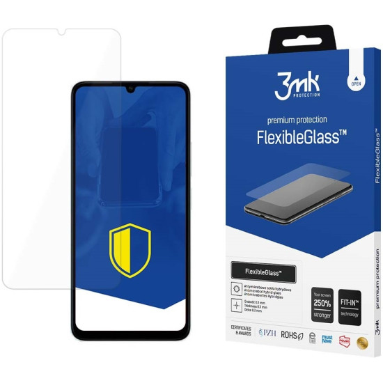 3MK Premium Flexible Glass - Αντιχαρακτικό Υβριδικό Προστατευτικό Γυαλί Οθόνης -  Xiaomi Redmi 13C 4G / Poco C65 - 0.3mm (5903108547031)