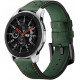 Spacecase Elegance - Universal Δερμάτινο Λουράκι για Smartwatches (22mm) - Green (5903943243921)