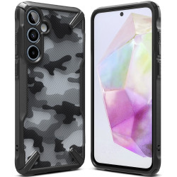 Σκληρή Θήκη - Samsung Galaxy A35 - Ringke Fusion X - Camo Black (8809961784934)