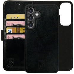 PU Θήκη Πορτοφόλι - Samsung Galaxy S24 Plus - Rosso Element 2 in 1 - Black (8719246427688)