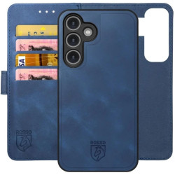 PU Θήκη Πορτοφόλι - Samsung Galaxy S24 Plus - Rosso Element 2 in 1 - Blue (8719246427701)