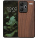 Σκληρή Ξύλινη Θήκη με TPU Bumper - Xiaomi Redmi Note 13 Pro Plus - KWmobile Wood Case with TPU Bumper - Walnut / Brown (KWM000020KP001C)