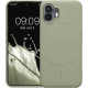 KWmobile Soft Flexible Rubber Cover - Θήκη Σιλικόνης Nothing Phone 2 - Gray Green (KWM0000203Z009C)
