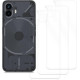 KWmobile Protective Film Back Side - Μεμβράνη Προστασίας Πλάτης - Nothing Phone 2 - 3 Τεμάχια - Transparent (KWM0000204A002C)