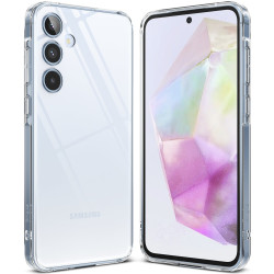 Σκληρή Θήκη με TPU Bumper - Samsung Galaxy A35 - Ringke Fusion - Clear (8809961784842)