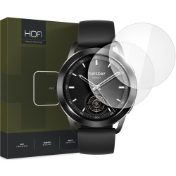 Αντιχαρακτικό Γυαλί Οθόνης - Xiaomi Watch S3 - Hofi Premium Pro+ Tempered Glass - Clear - 2 Τεμάχια (5906302308019)